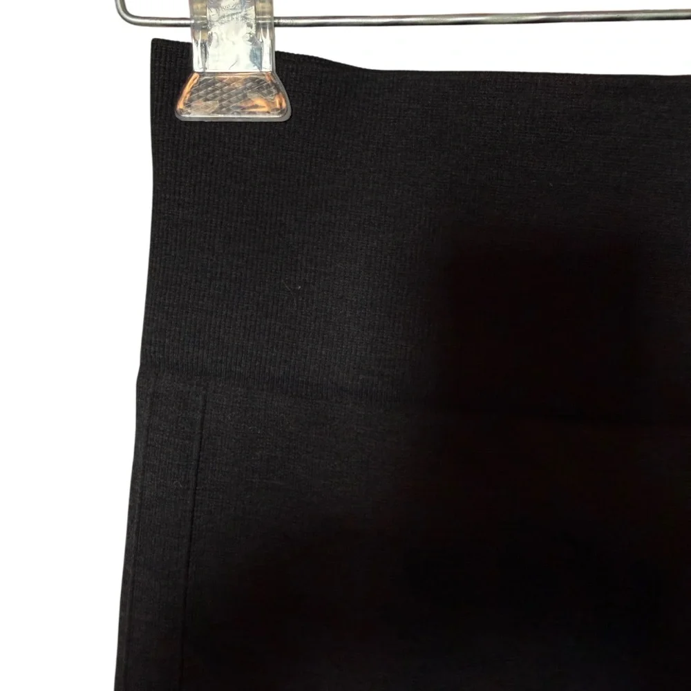 Lululemon In The Flow Crop II Yoga Pilates Athletic Leggings Black Size 6
